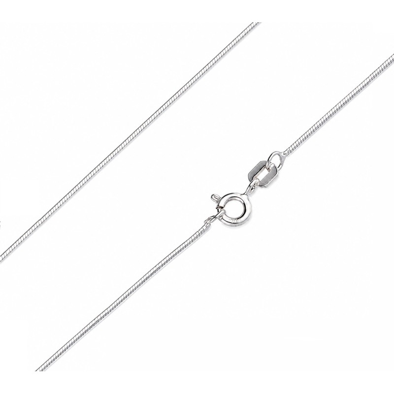 Łańcuszek srebrny 925 Linka Ośmiokątna 0,95 mm 55 cm | J'ADEMI