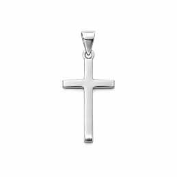 Srebrny krzyżyk 925 gładki minimalistyczny | J’ADEMI